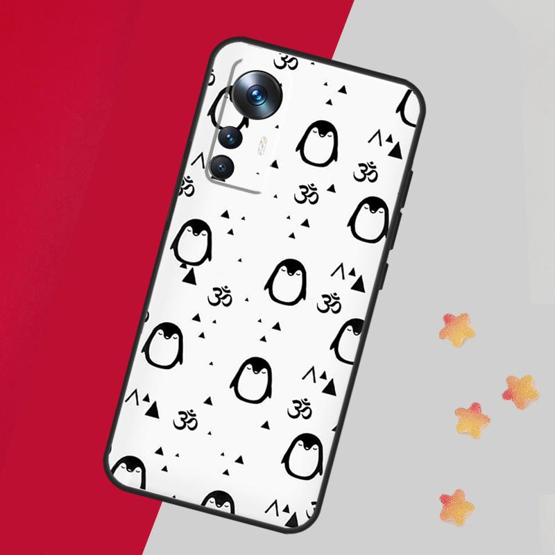 Милый Кавайный Чехол-Пингвин Для Xiaomi 14T 11T 12T 13T 15 Pro 13 14 Ultra Чехол Для POCO F7 F5 F6 X3 X5 X6 X7 Pro