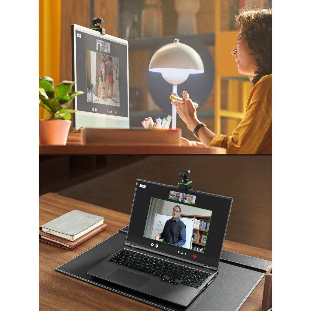 Insta360 Link Webcam PTZ 4K веб-камера с дюймовым шумоподавлением с помощью жестов AI, специализированная веб-камера для видеосъемки для потоковой передачи видео - датчик 4K 1/2,