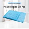 Pet Ice Silk Cooling Mat for Cats and Dogs - Breathable, Non-Stick, Universal Fit