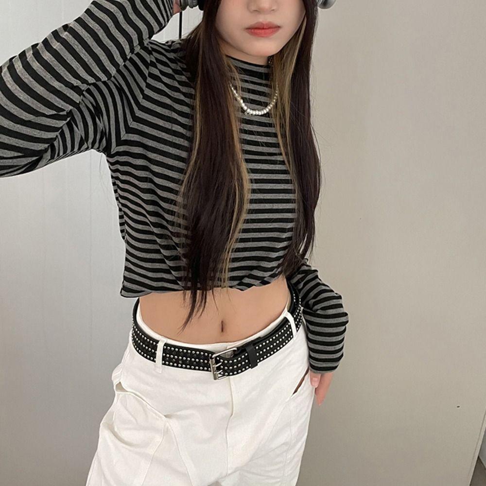 PU Leather Metal Buckle Y2K Style Belts Korean Waistbands Men Waist Belts Women Waist Belts