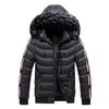 Зимняя мужская куртка с меховым воротником, теплая толстая парка, мужская верхняя одежда, пуховик с термошерстяной подкладкой, пальто, флисовая зимняя парка с капюшоном