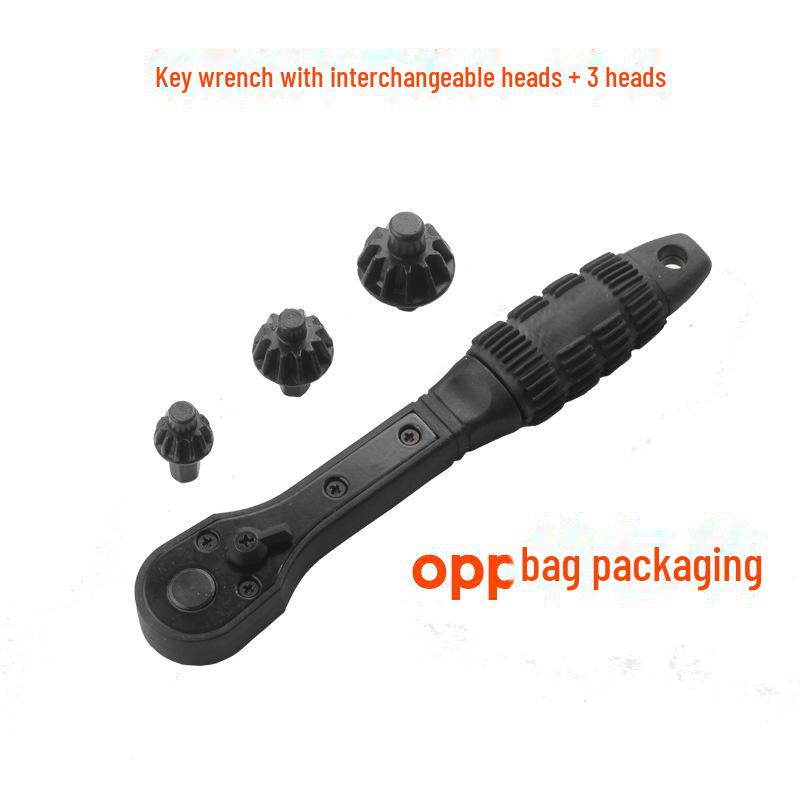 Сменный ключ для патрона электрической дрели с храповым ключом для быстрой разборки и сборки