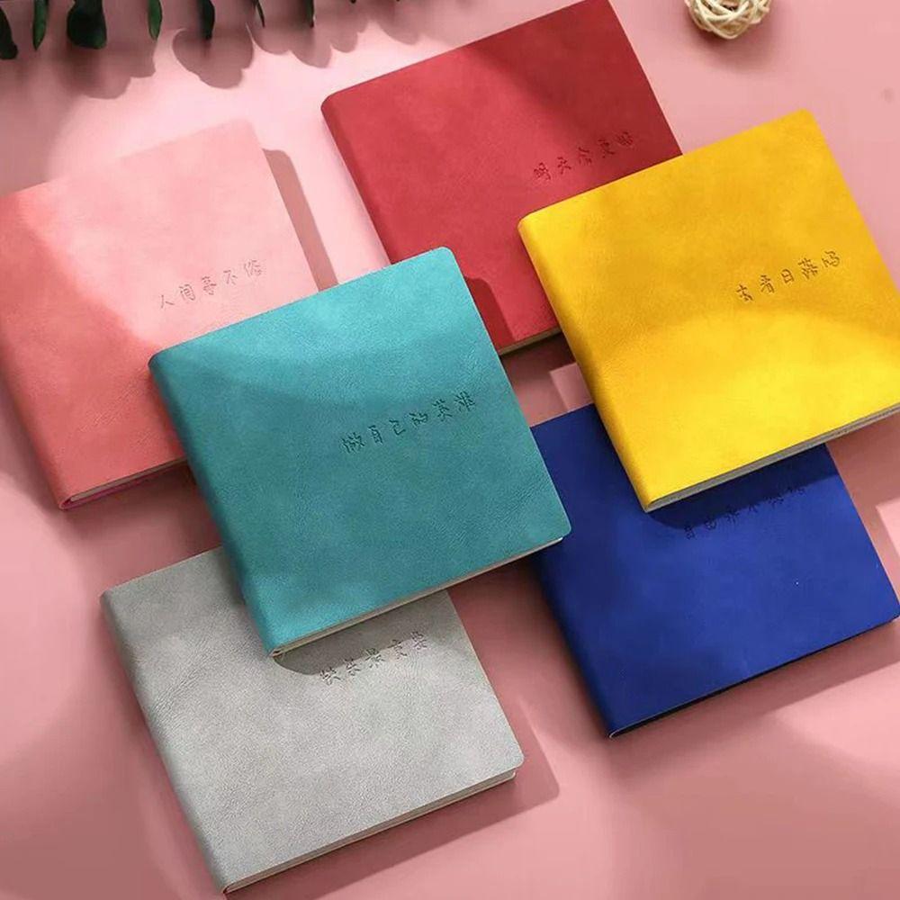 Мини-блокнот для письма с подкладкой/пустой карманный блокнот Новый квадратный блокнот для журнала