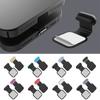 Silicone Alloy L Port Phone Anti Dust Plug Dustproof Metal Stopper Phone Dustproof Plug