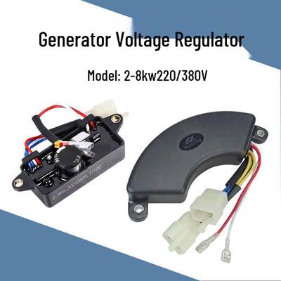 Регулятор напряжения AVR для бензинового генератора 2-8 кВт, дизельного двигателя, однофазного/трехфазного, равной мощности
