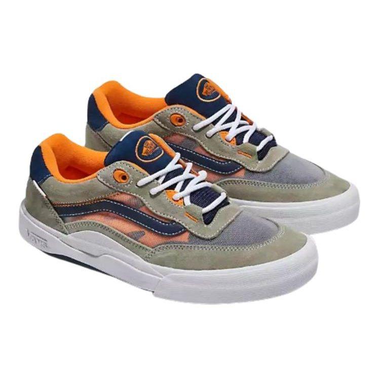 Vans Кеды для скейтбординга Wayvee с низким верхом, унисекс, зеленые VN0A5JIAY04