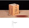 Shanxi Old-Fashioned Ceramic Vinegar Jars - Empty Gift Boxes Available in Half, 1, 2, 3, and 5 Catty Sizes