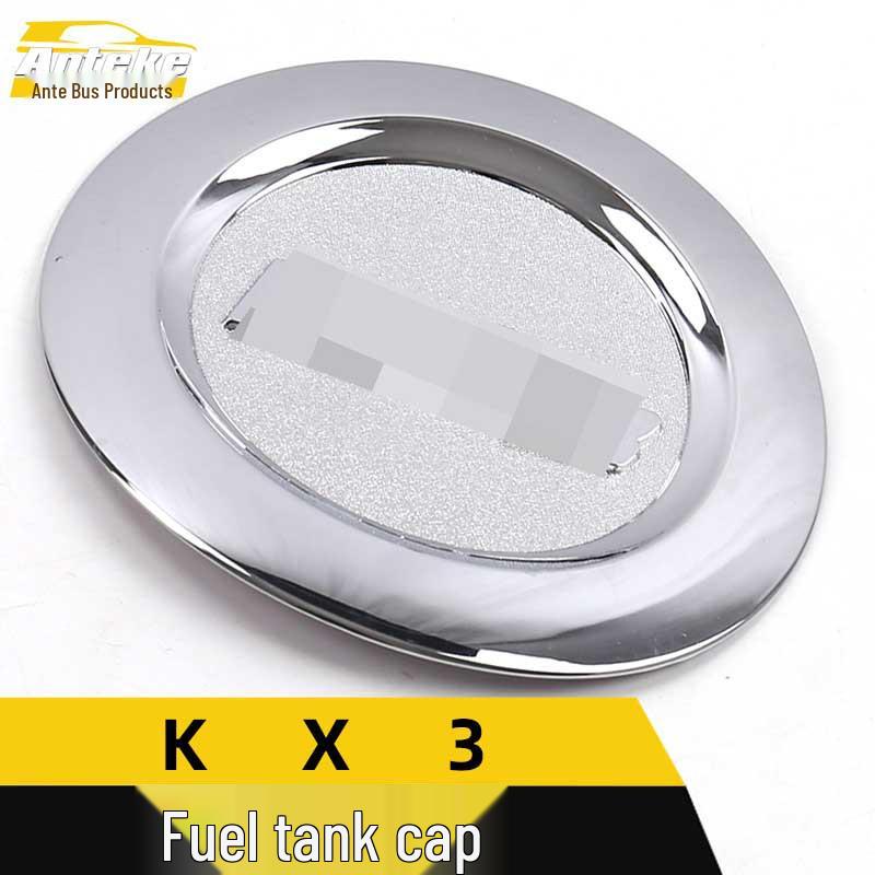 KX3 Fuel Tank Cap Sequins & Anti-Scratch Protective Film for Exterior Car Accessories