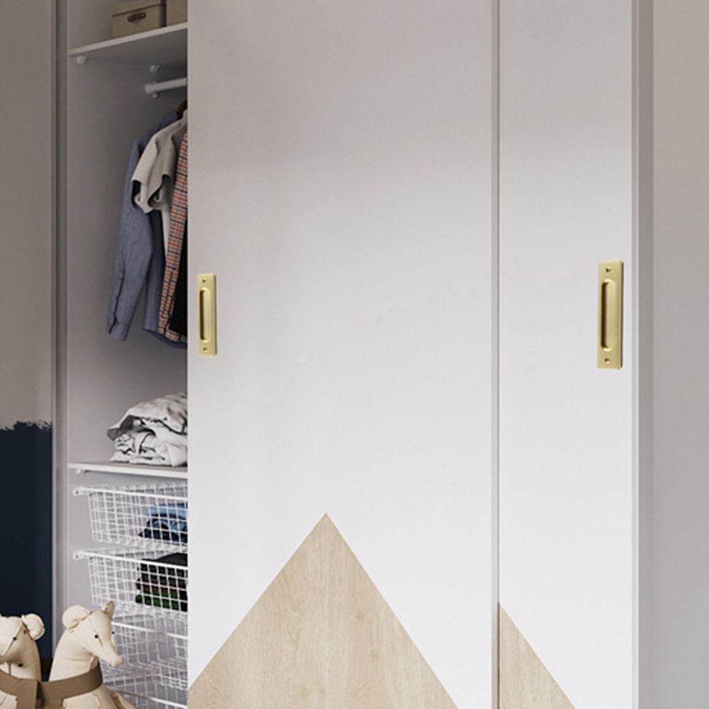 Punch Free Furniture Self-adhesive Wardrobe Pulls Auxiliary Knobs Glass Window Sliding Door Handle