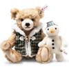 Плюшевый мишка Steiff и Снеговик - Ограниченный выпуск 1500 штук по всему миру - 007538