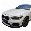 4PCS For BMW F20 F21 118i 120d 120i M135i M140i LCI M Sport Front Bumper Lip Spoiler Diffuser Splitter Cover 2015 To 2019