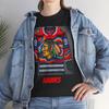 Фэнтези Хоккейная Футболка Hawks, Унисекс Футболка для Спортивных Фанатов, Унисекс Футболка для Фанатов Хоккея