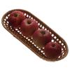 Weaving Bread Hand-Woven Fruit Food Rattan Storage Basket Rattan Tray Storage Tray Wicker Basket