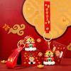 Cute Lucky Fortune God Keychain Cartoon Pvc Zinc Alloy Bag Pendant Gift Idea