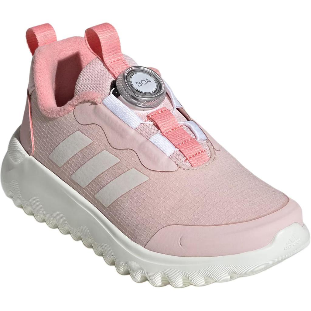 adidas ActiveFlex BOA 3.0 Little Wave Sports Удобные Нескользящие Прочные Низкие Повседневные Кроссовки Детские кроссовки Розовый IE3961
