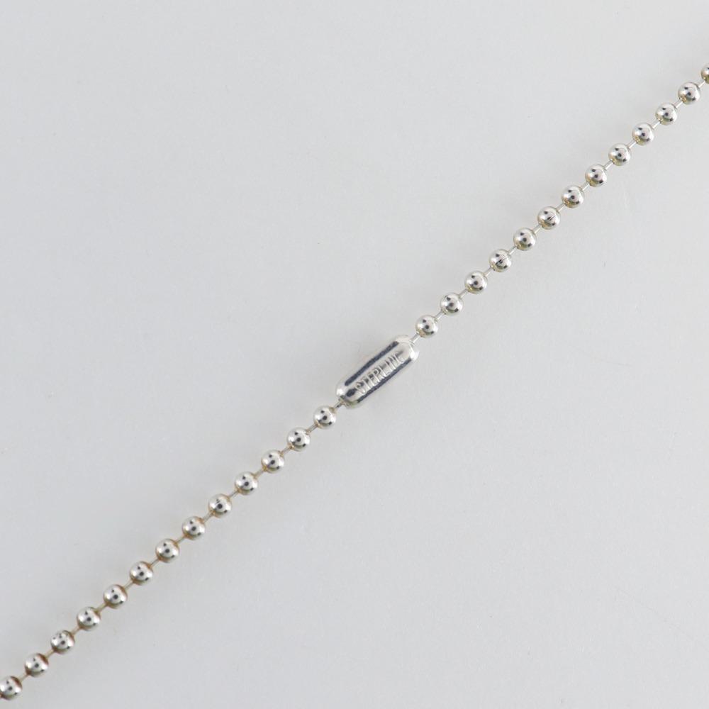 CHROME HEARTS FRAMED CH PLUS Necklace Framed CH Plus Silver925 11.0g Unisex Used