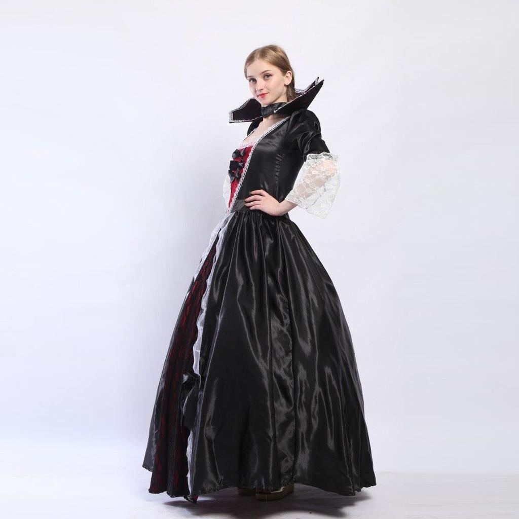 Королева проклятых косплей вампира готическое платье темный призрак невесты сценический наряд костюмы для косплея на Хэллоуин