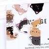 Милая магнитная закладка для книг с рисунком котенка, Прелестный зажим-держатель для страниц с изображением котенка для чтения книг, Забавный подарок для студентов