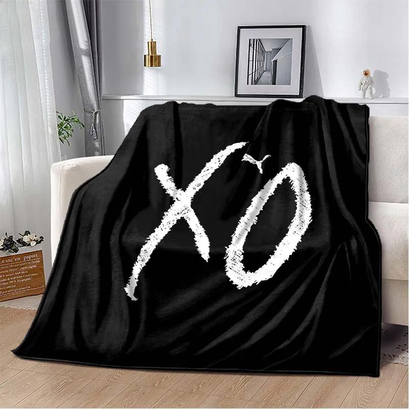 New Singer Star TThe Weeknd Soft Plush BlanketFlannel Blanket Throw Blanket for Living Room Bedroom Bed Sofa Picnic Cover Kids