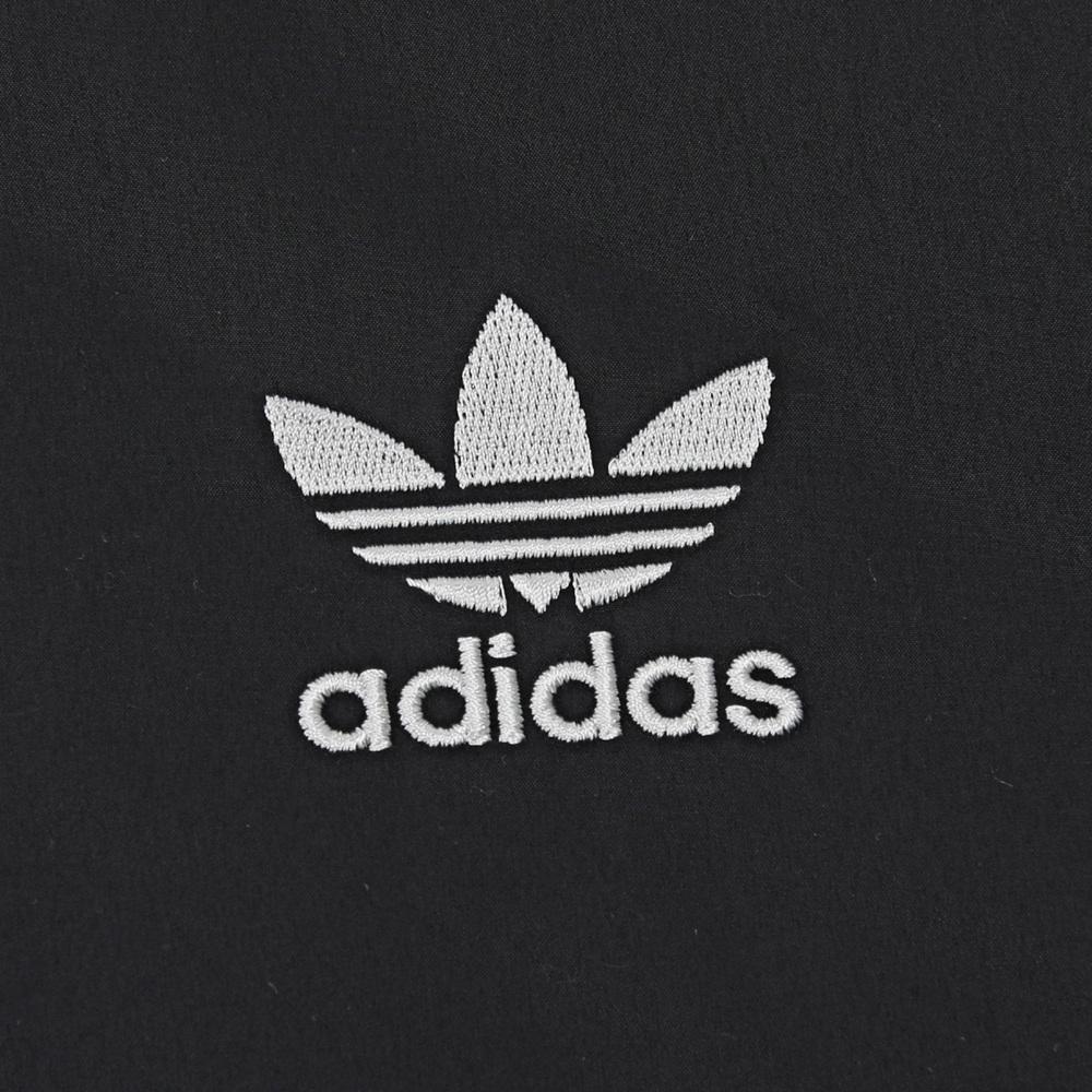 adidas Двусторонняя хлопковая куртка Originals X Feifei Ruan с воротником-стойкой и молнией, мужские куртки черного светло-малинового цвета IX4209