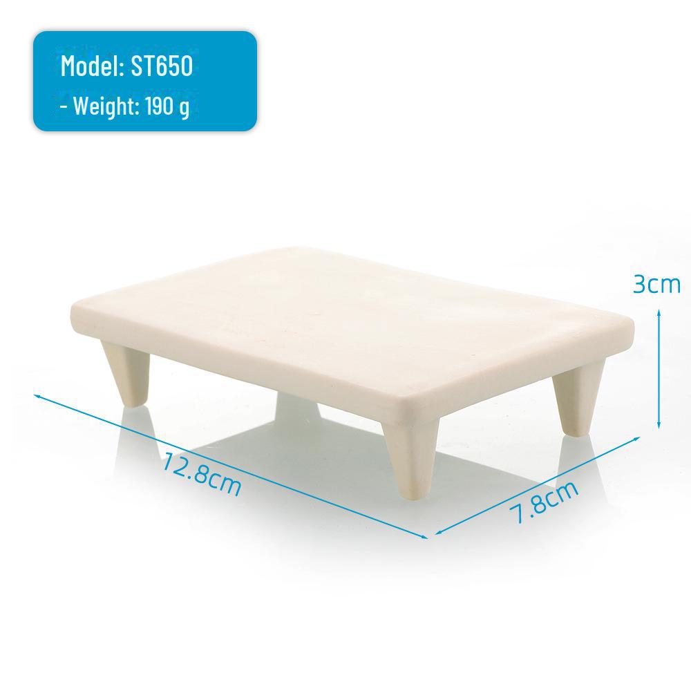 Purple Sand Ceramic Fish Tank Decor - Large, Medium & Small Rock Tiles