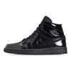 Air Jordan 1 Mid Patent Se 'Triple Black' Женские BQ6472-002