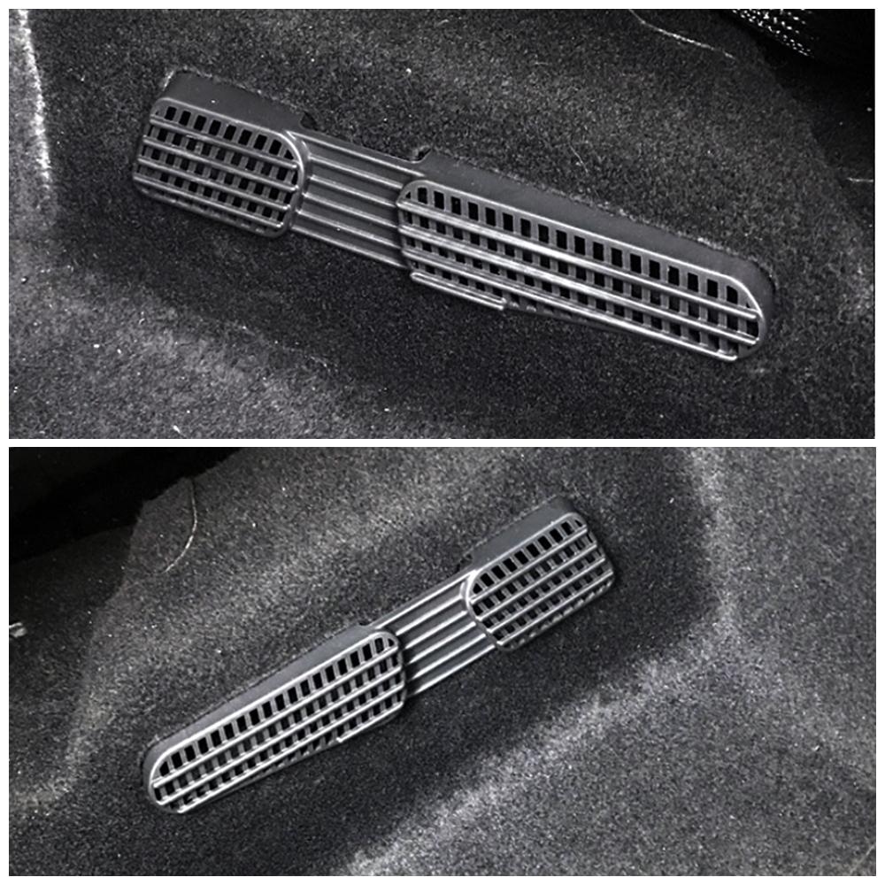 Для Volkswagen VW T-CROSS 2018-2024 Под сиденьем Пол Кондиционер Воздуховод Решетка Защитная Крышка Стайлинг Отделка Автомобиля