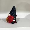 Halloween Gnome Statue Spooky Holding Pumpkin Wizard Zombie Dwarf Figurine Resin Sculpture Home Office Desktop Decoration Ornament