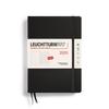 Планировщик Leuchtturm 2025, начало с января, A5, недельный, черный, 370732, официально импортированный