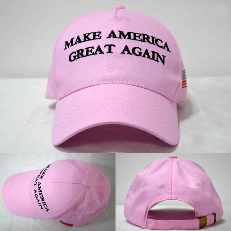 Great America Make Again Hat Donald Trump Us President Republican Cap Pink 2020