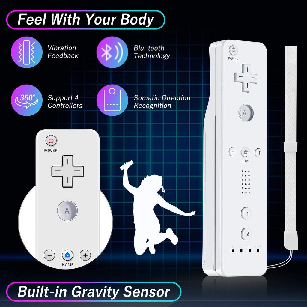 Compatible with Nintendo Wii Wii U Game Gamepads Nunchuck Controller Joystick Gamepad Replacement for wii Nunchuck Controller 1