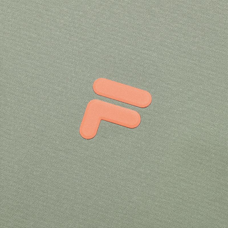 FILA FUSION T Shirt Men's Feather Gray green T11M421107FGN