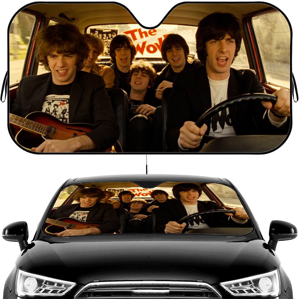 Rock Brand The W-Who Sun Visor Car Windshield Sun Shade  Front Window Sunshade UV Block Heat Insulation Cover Parasol