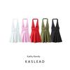 Kaslead New Arrival Women's Clothing Fashion Style Fashion Silk Satin Sling Dress 2822381