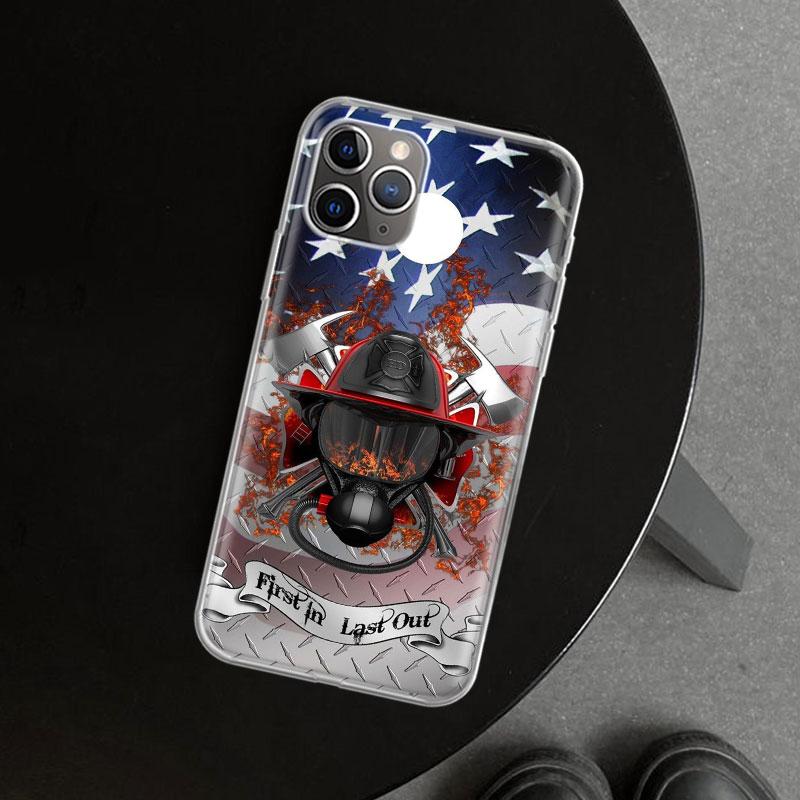 Firefighter Heroes Fireman Phone Case Cover For iPhone 18 11 12 13 Mini 14 15 Plus 16 Pro Max 17 Air 7 8 + SE Art Customized Fundas