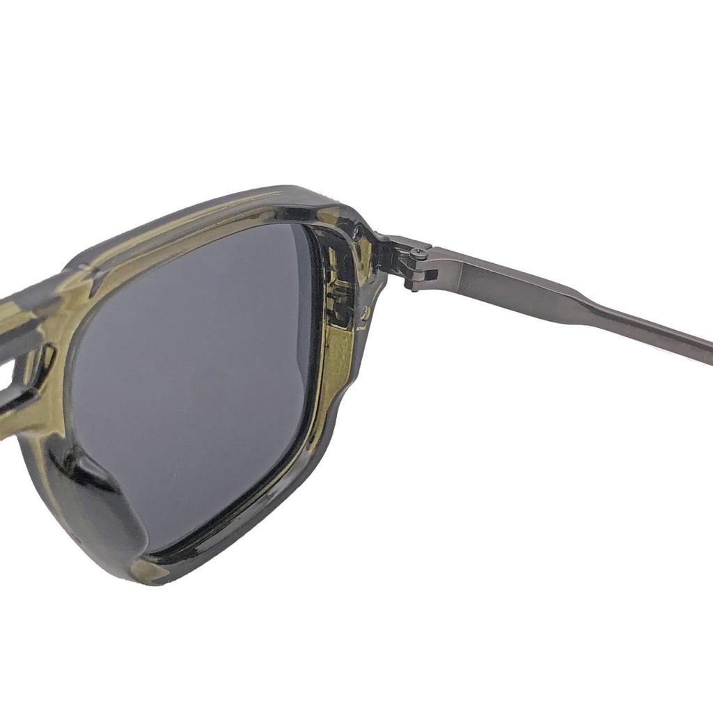 RSINC Унисекс Дизайнерские Солнцезащитные Очки Защита от УФ Винтажные Квадратные Оливково-Зеленые KH-2303 B0DKJH89QH