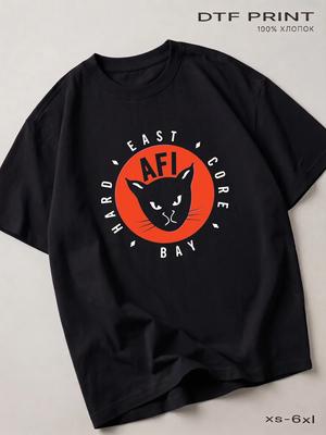 Black T-shirt Afi (Afi), Punk Back In