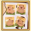 30 Sheets Memo Pad Cartoon Planner Sticker Gift Capybara Sticky Notes