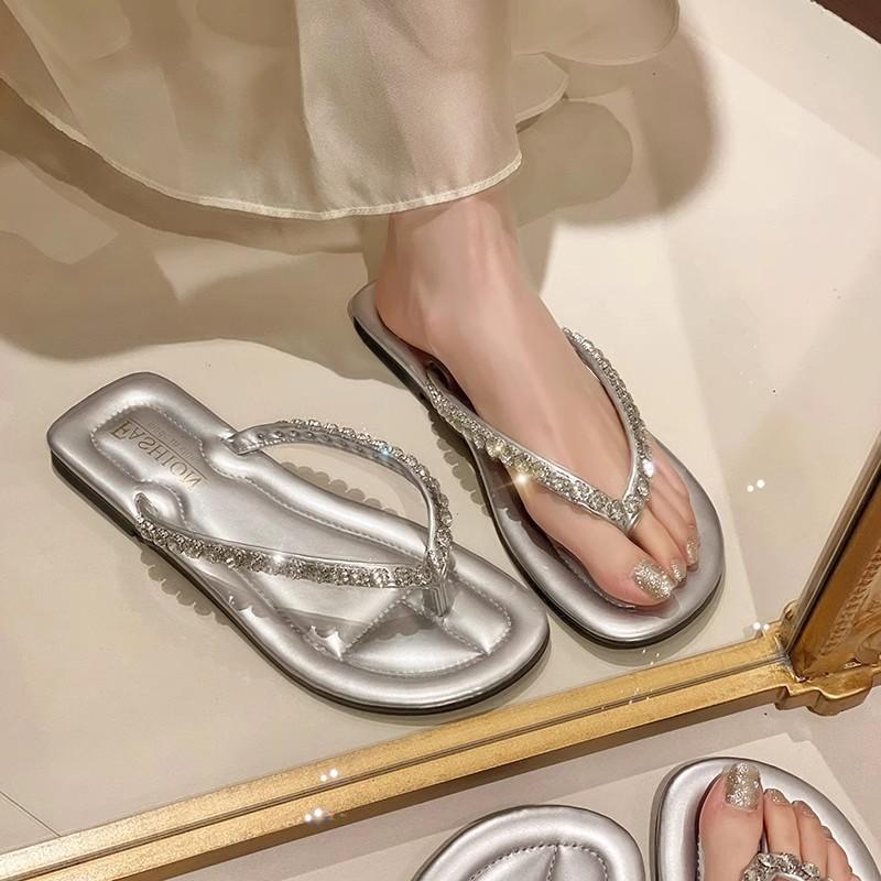 Шлепанцы летние универсальные мягкие на плоской подошве