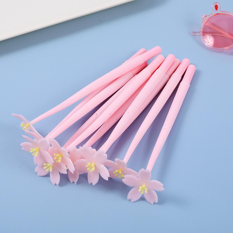 10 шт. креативная ручка Sakura Neutral маленькая свежая милая ручка-цветок для письма и подписи студента ручка для воды