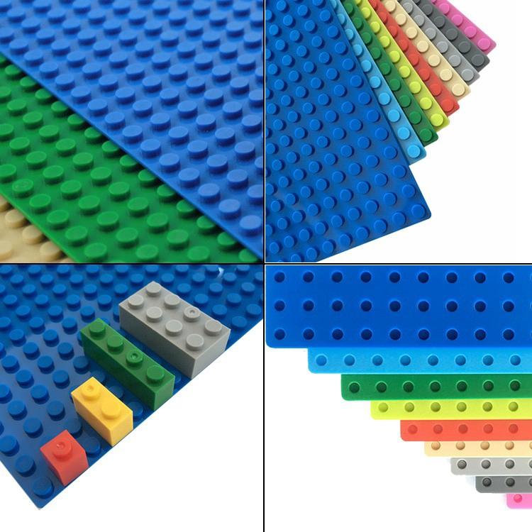 16 X 16 DOT BASE PLATE BUILDING BLOCKS Small Size Baseplate DIY Building Blocks Toy