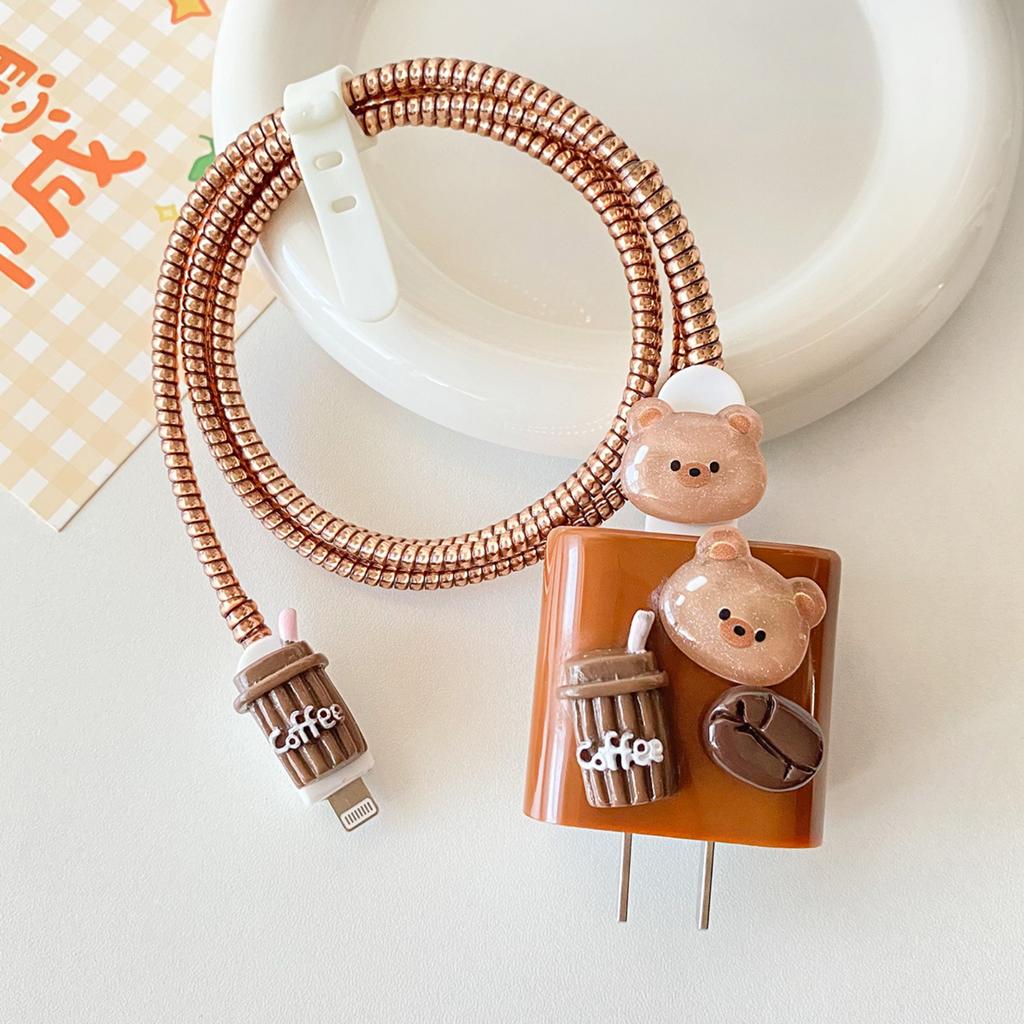 Зарядное устройство Защитный чехол Кабель для передачи данных Намоточный трос