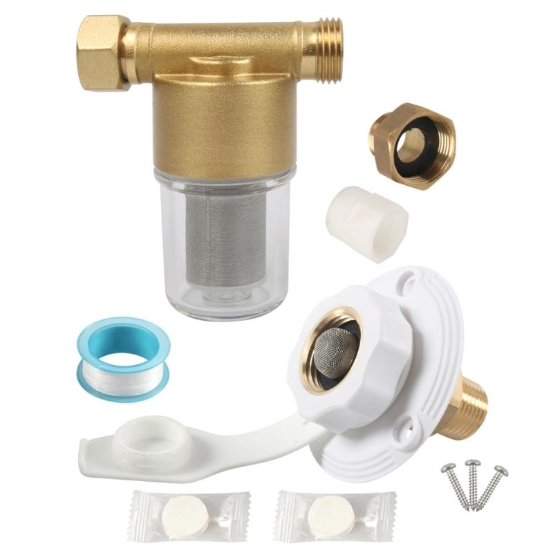 31BC Reusable 40 Mesh Water Pre Filter Constructed Of Metal For Travel Trailers And Home Appliances