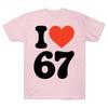 Six seven 67 meme T shirt for Men Women Hiphop Streetwear Short sleeve Tops T-Shirt J1