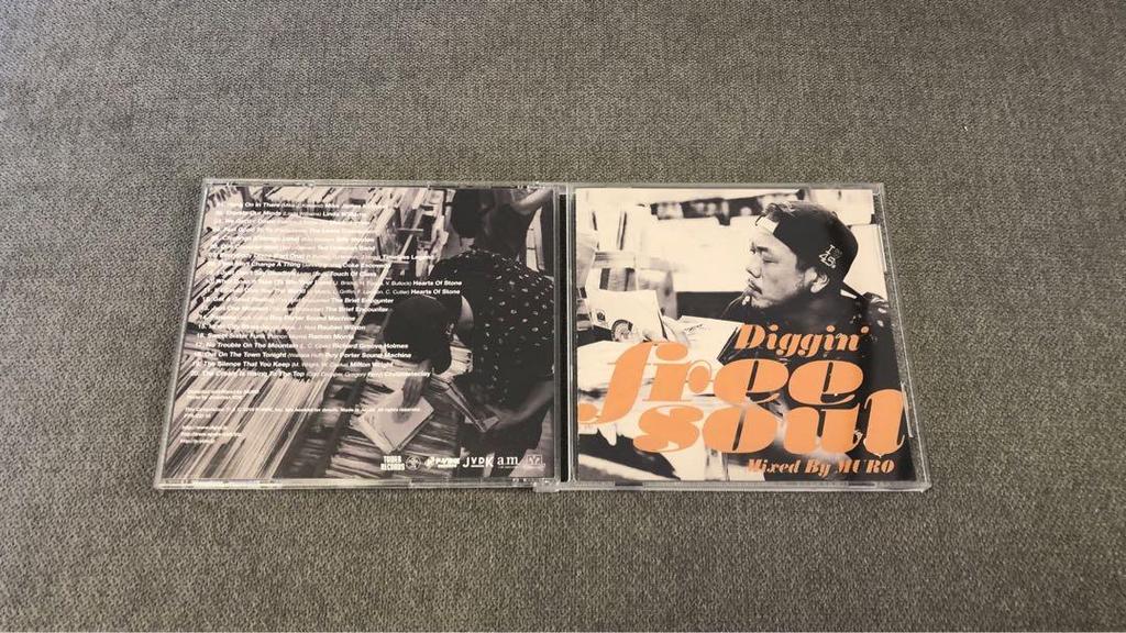 [USED] CD Diggin' Free Soul mixed by MURO