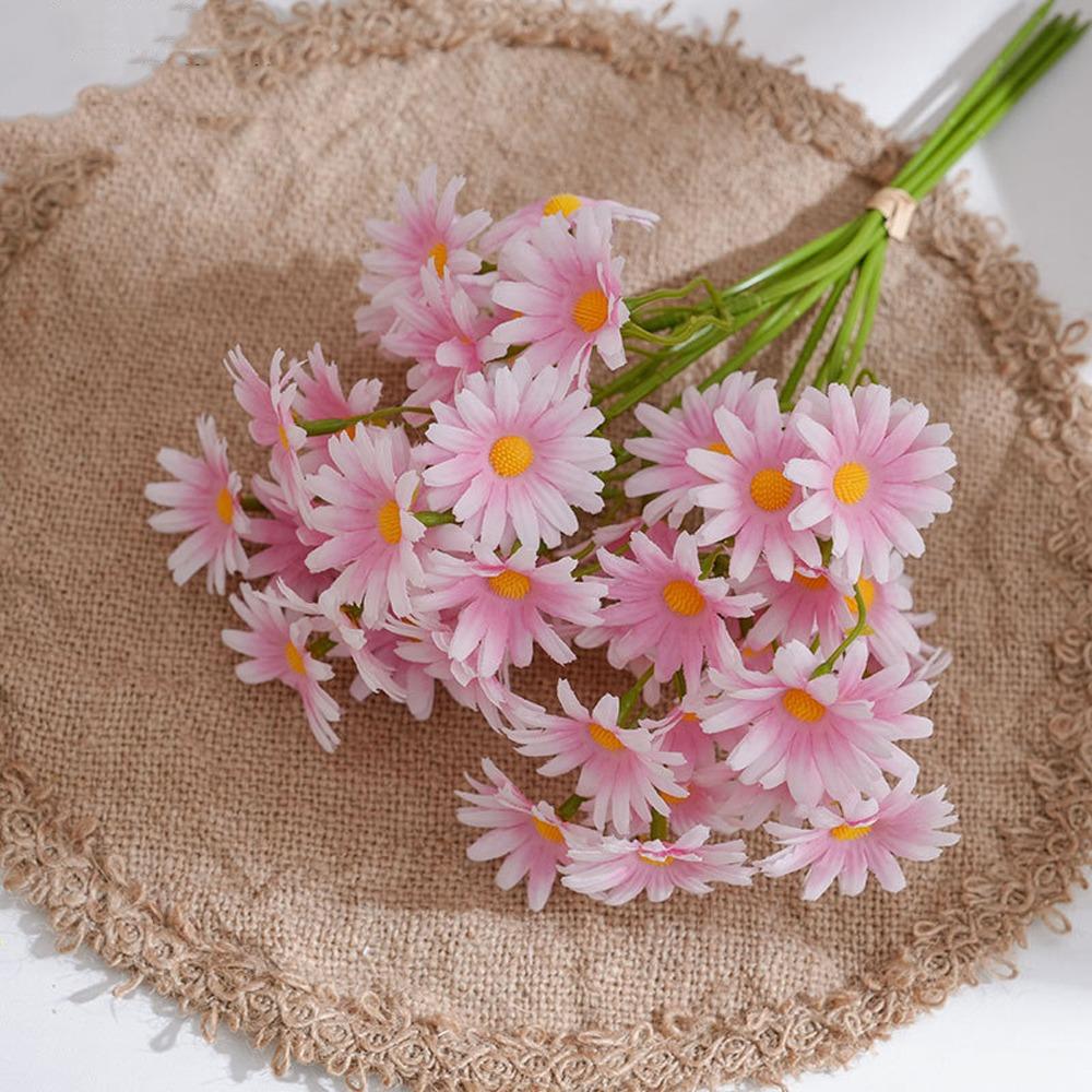 Роскошные цветы ромашки ветка реалистичный искусственный цветок праздник вечеринка свадьба