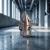 Вращающаяся распылительная форсунка с резьбой Труба из нержавеющей стали 304 Очистка Высокая