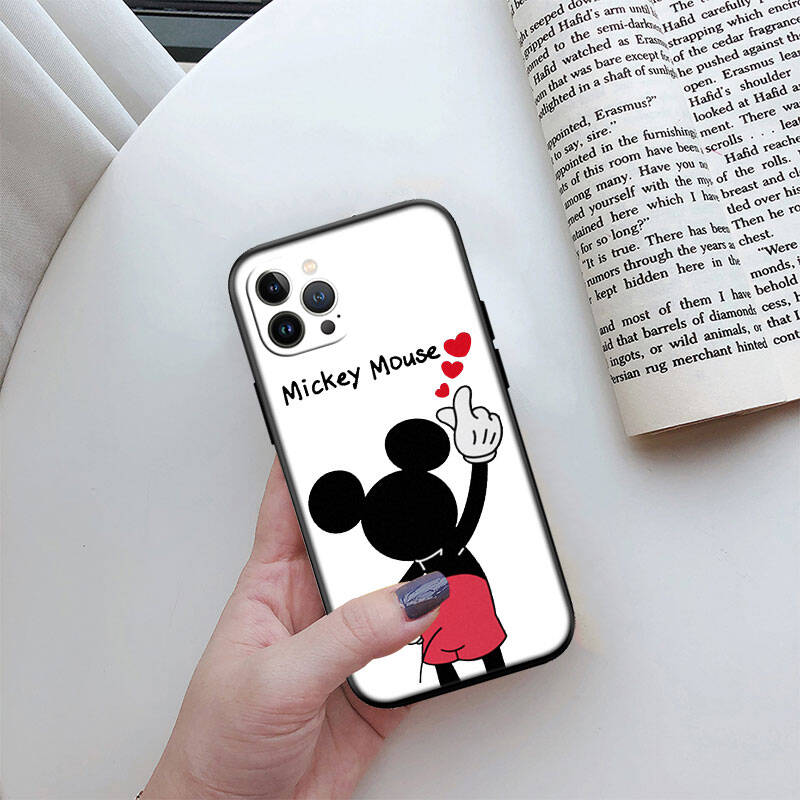 RT17 Min-nie Mouse Phone Shell Case for Redmi Note 8 9 10 11 11S 10C 10X 10A 10T 9A 9C 9T 9S 8T Pro Max Plus Prime