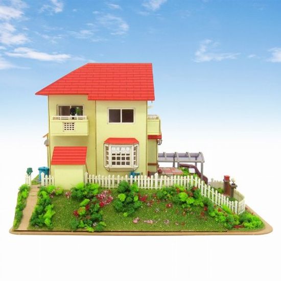 Гигантские кресла-мешки Sankei Studio Ghibli Series Sousuke and House 1/150 Ponyo's MK07-08 (Paper Craft)