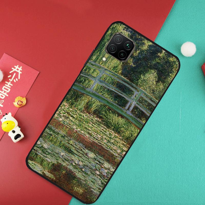 Claude Monet Cool For Huawei Nova 9 10 SE 11 Pro 7i 8i 11i 12i Y73 Y72 Y61 Y91 Y90 Y70 Y60 P30 P40 Lite Case
